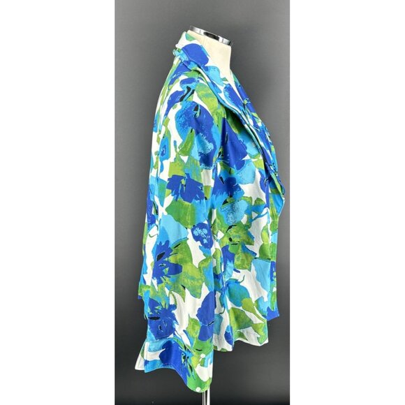 Lavender & Honey Blazer Womens Sz 3X Spring Garden Floral Work Office Easter - Picture 4 of 7